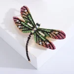 گل سینه طرح سنجاقک کد 0209