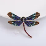 گل سینه طرح سنجاقک کد 0209