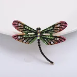 گل سینه طرح سنجاقک کد 0209