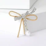 گل سینه طرح پاپیون تیغی کد 3500