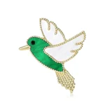 گل سینه طرح کبوتر کد 4978