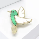 گل سینه طرح کبوتر کد 4978 - Image 2