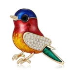 گل سینه طرح گنجشک کد 5543 - Image 3
