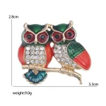 گل سینه طرح جغد کد 0699 - Image 4